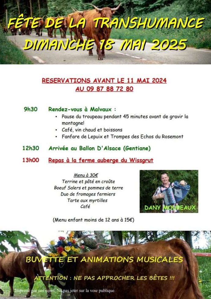 Fête de la transhumance